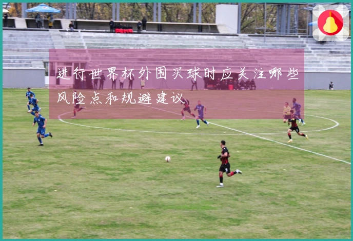 进行世界杯外围买球时应关注哪些风险点和规避建议